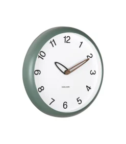 New Wandklok Bella - Jungle groen - 4.2x30x30cm Klokken