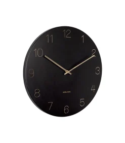 Online Wandklok Charm - Gegraveerde cijfers Zwart - Ø40cm Klokken