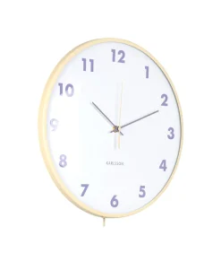 Clearance Wandklok Cheeky Dome - Zachtgeel - 7.1x35.5x61.5cm Klokken