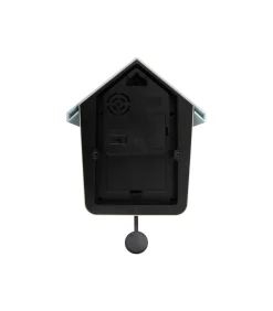 Hot Wandklok Cuckoo Light - Legergroen - 23x10.5x26.4cm Klokken