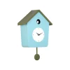 Outlet Wandklok Cuckoo Light - Mistigblauw - 23x10.5x26.4cm Klokken