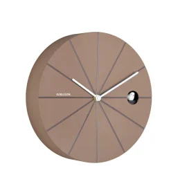 Hot Wandklok Destacado Cuckoo - Bruin - 28x28x28cm Klokken