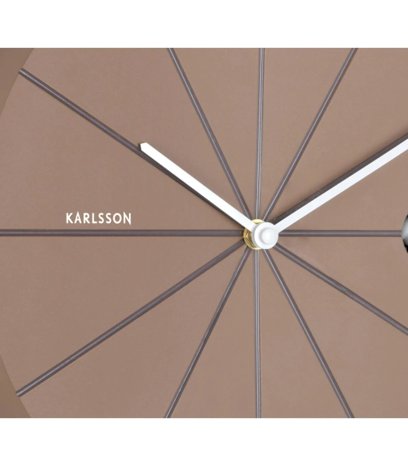 Hot Wandklok Destacado Cuckoo - Bruin - 28x28x28cm Klokken