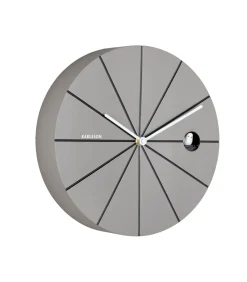 Sale Wandklok Destacado Cuckoo - Grijs - 28x28x28cm Klokken