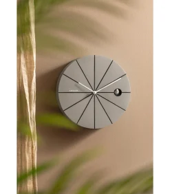 Sale Wandklok Destacado Cuckoo - Grijs - 28x28x28cm Klokken