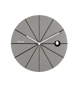 Sale Wandklok Destacado Cuckoo - Grijs - 28x28x28cm Klokken