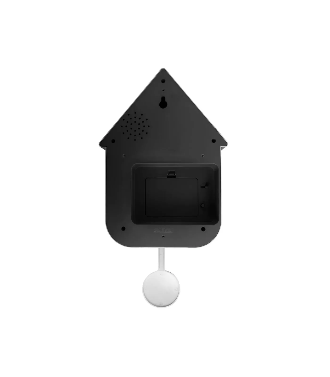 Outlet Wandklok Dupla Color Cuckoo - Zwart - 21.5x21.5x41.5cm Klokken