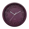 New Wandklok Elevated Classic Numbers - Dark mauve - 5x33.5x33.5cm Klokken