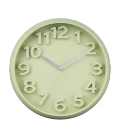 Online Wandklok Elevated Classic Numbers - Theegroen - 5x33.5x33.5cm Klokken