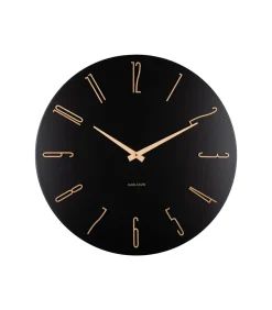 Discount Wandklok Esmerado Large - Zwart - 60x60x60cm Klokken
