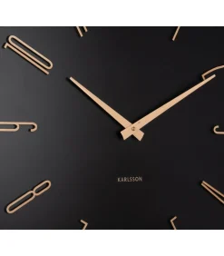 Discount Wandklok Esmerado Large - Zwart - 60x60x60cm Klokken