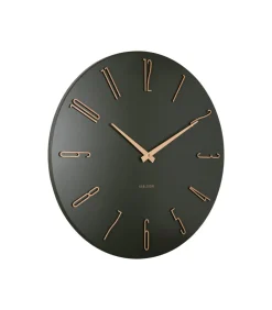 Best Wandklok Esmerado Large - Groen - 60x60x60cm Klokken