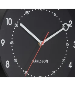 Discount Wandklok Fresco - Zwart - 31.5x31.5x31.5cm Klokken