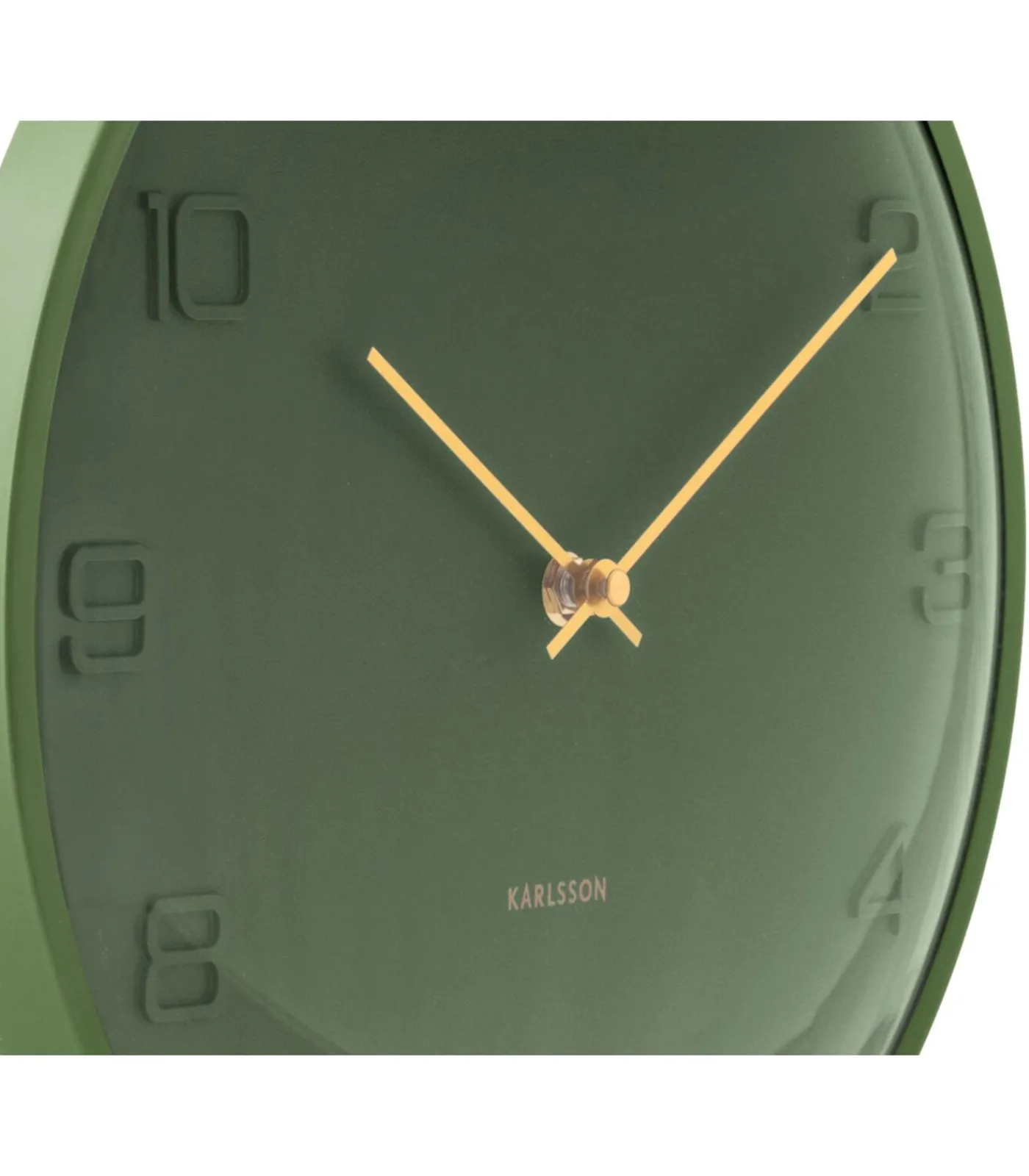 New Wandklok Fuerte Dome - Groen - 30.5x30.5x30.5cm Klokken