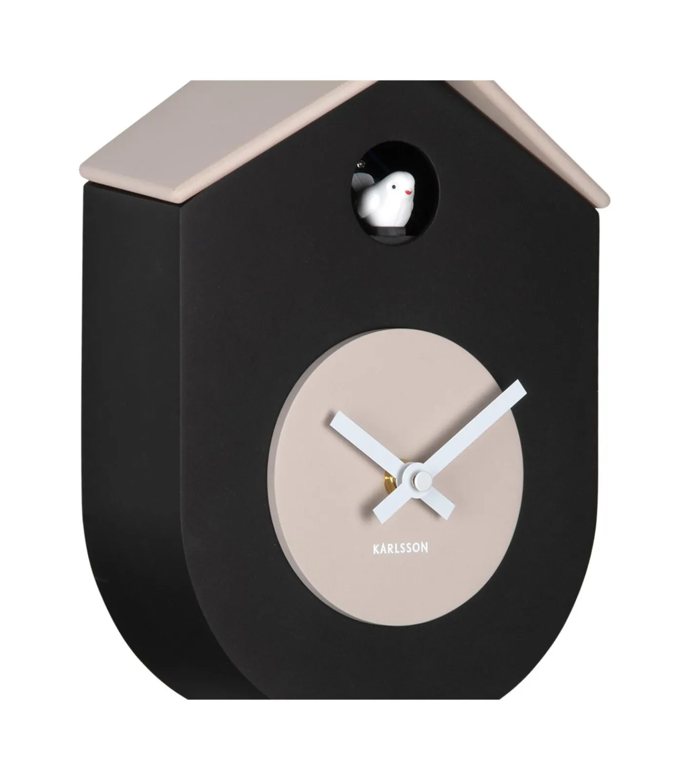 Online Wandklok Grato Cuckoo - Warmgrijs - 9.2x17.5x33.2cm Klokken