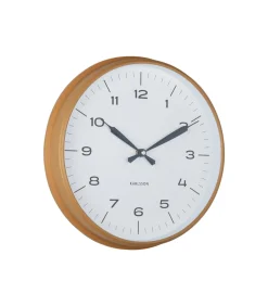 Clearance Wandklok Modern Factory - Okergeel - Ø30cm Klokken