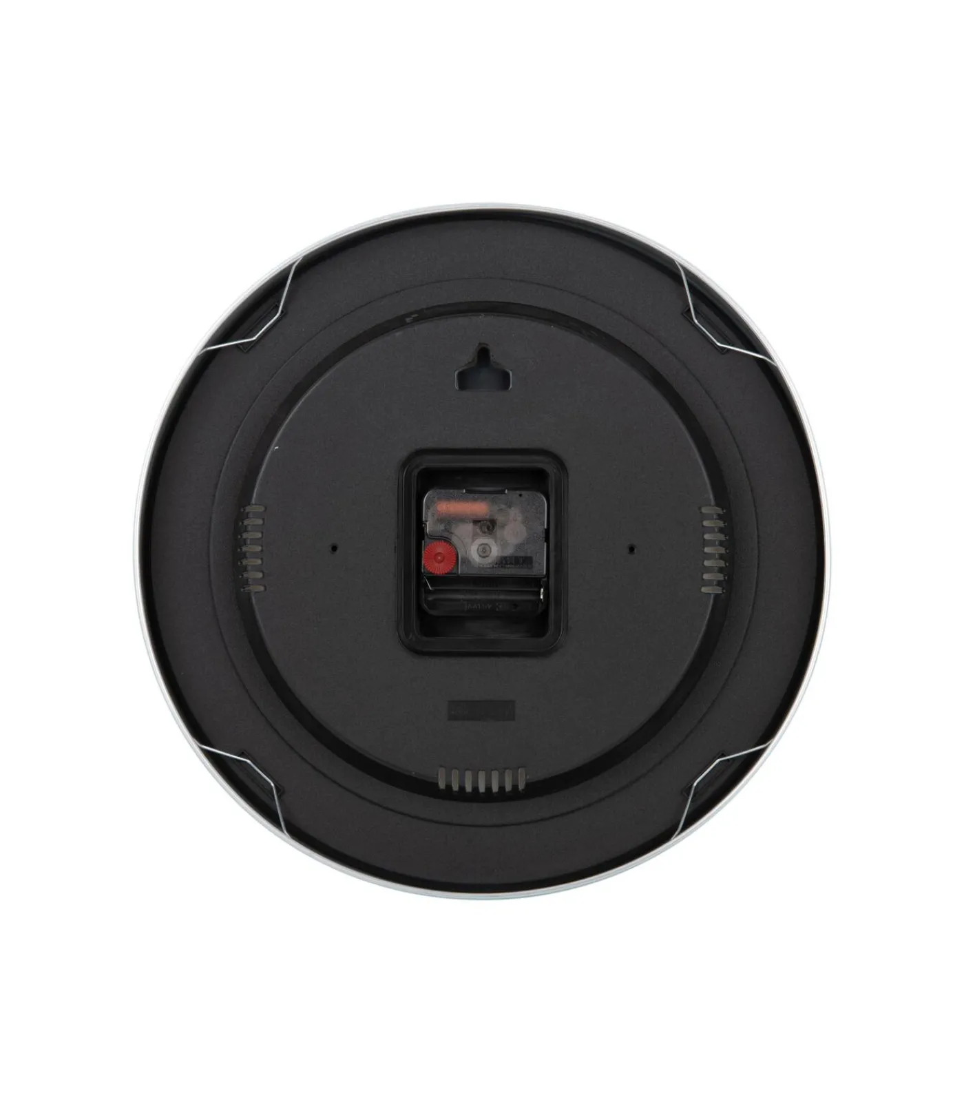 Wandklok Modern Factory - Mat zwart - Ø30cm Klokken