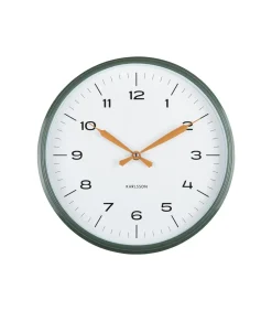 Outlet Wandklok Modern Factory - Jungle groen - Ø30cm Klokken