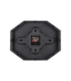 New Wandklok Modern Factory Octagon - Geel - 32x32x26cm Klokken