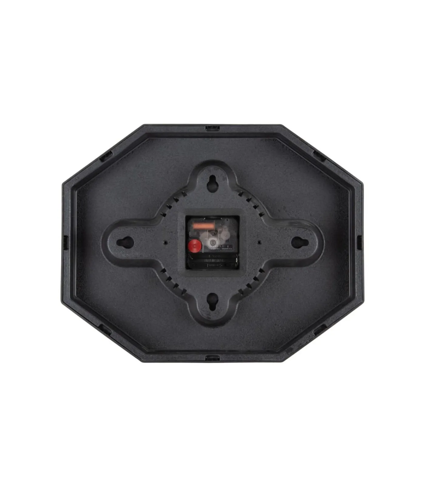 New Wandklok Modern Factory Octagon - Bruin - 32x32x26cm Klokken