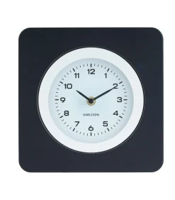 Sale Wandklok New Vintage - Mat zwart - 4.4x22x22cm Klokken