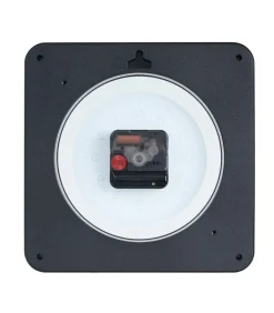 Sale Wandklok New Vintage - Mat zwart - 4.4x22x22cm Klokken