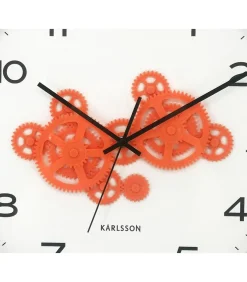 Online Wandklok Open Gear - Grijs - 40.8x40.8x40.8cm Klokken