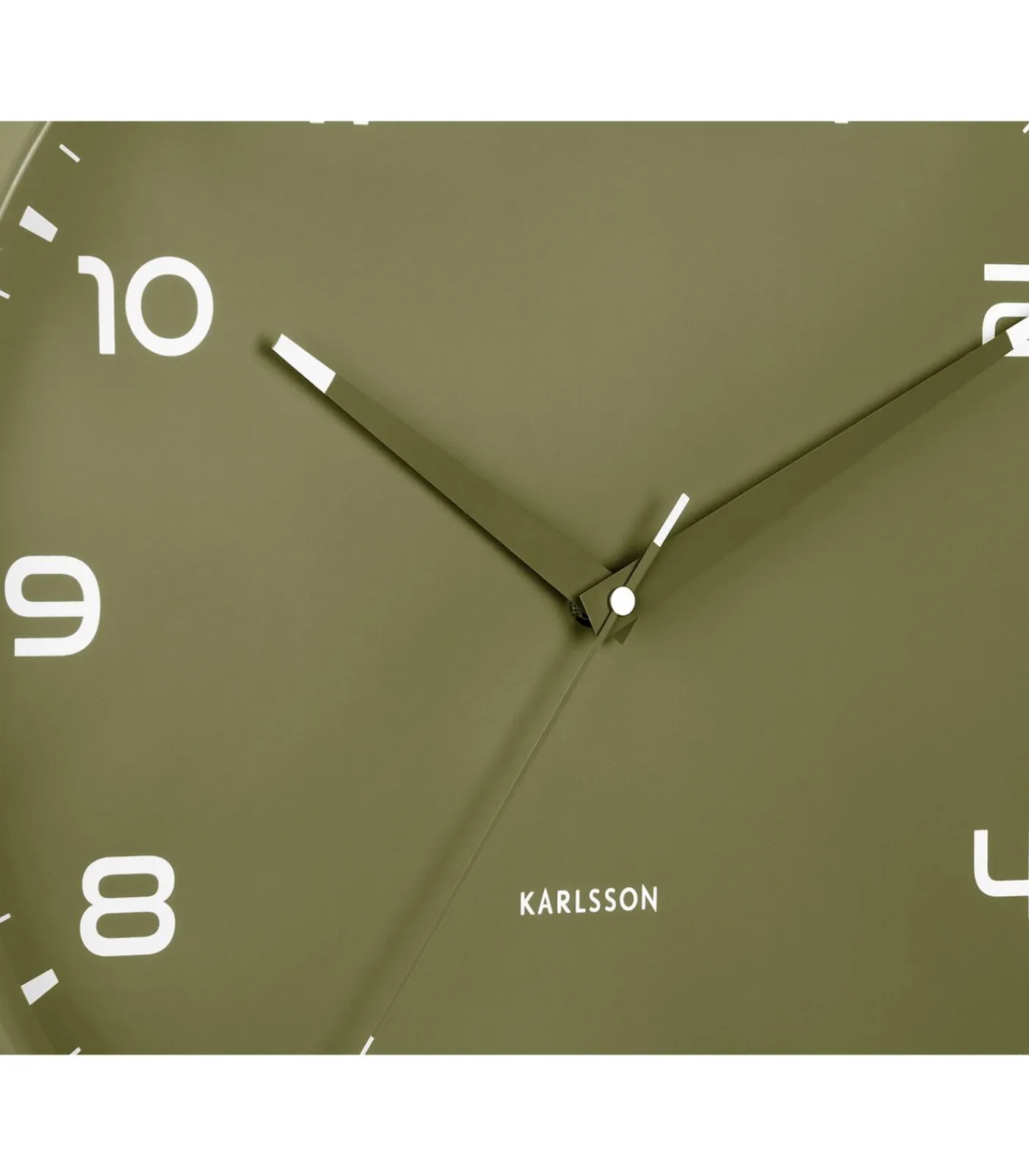 Best Wandklok Orgullo - Legergroen - Ø40cm Klokken