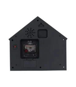 New Wandklok Peeking Doggy - Wit - 24.9x24.9x27cm Klokken