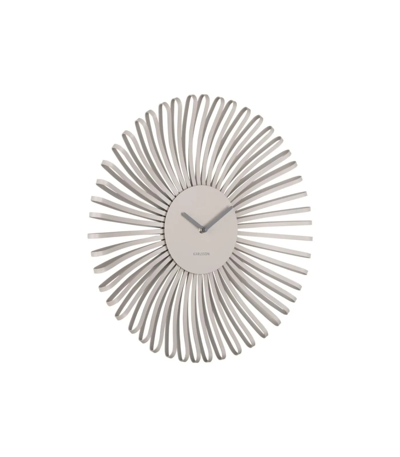 Online Wandklok Polo - Grijs - 48x48x48cm Klokken