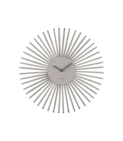 Online Wandklok Polo - Grijs - 48x48x48cm Klokken