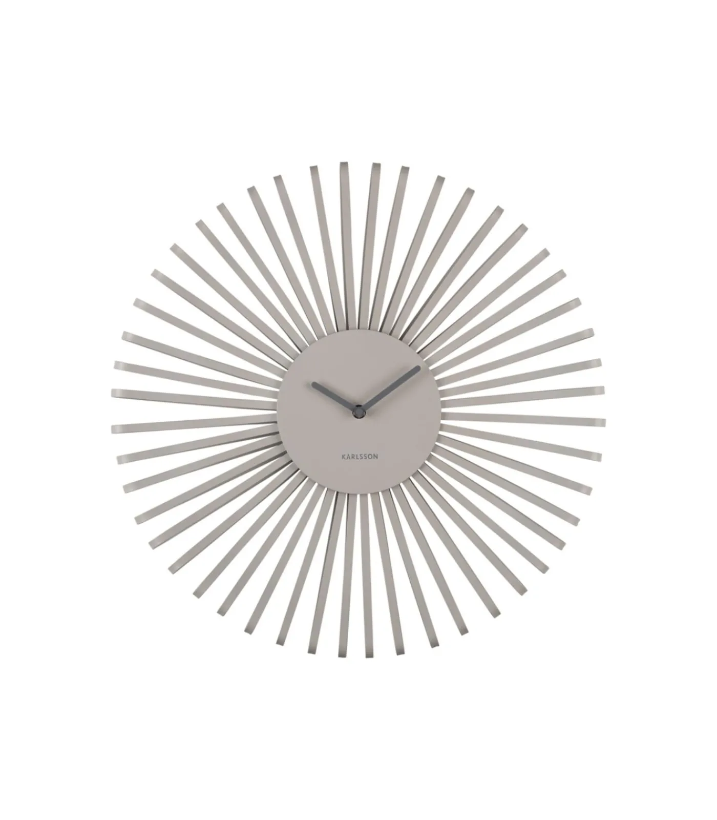 Online Wandklok Polo - Grijs - 48x48x48cm Klokken