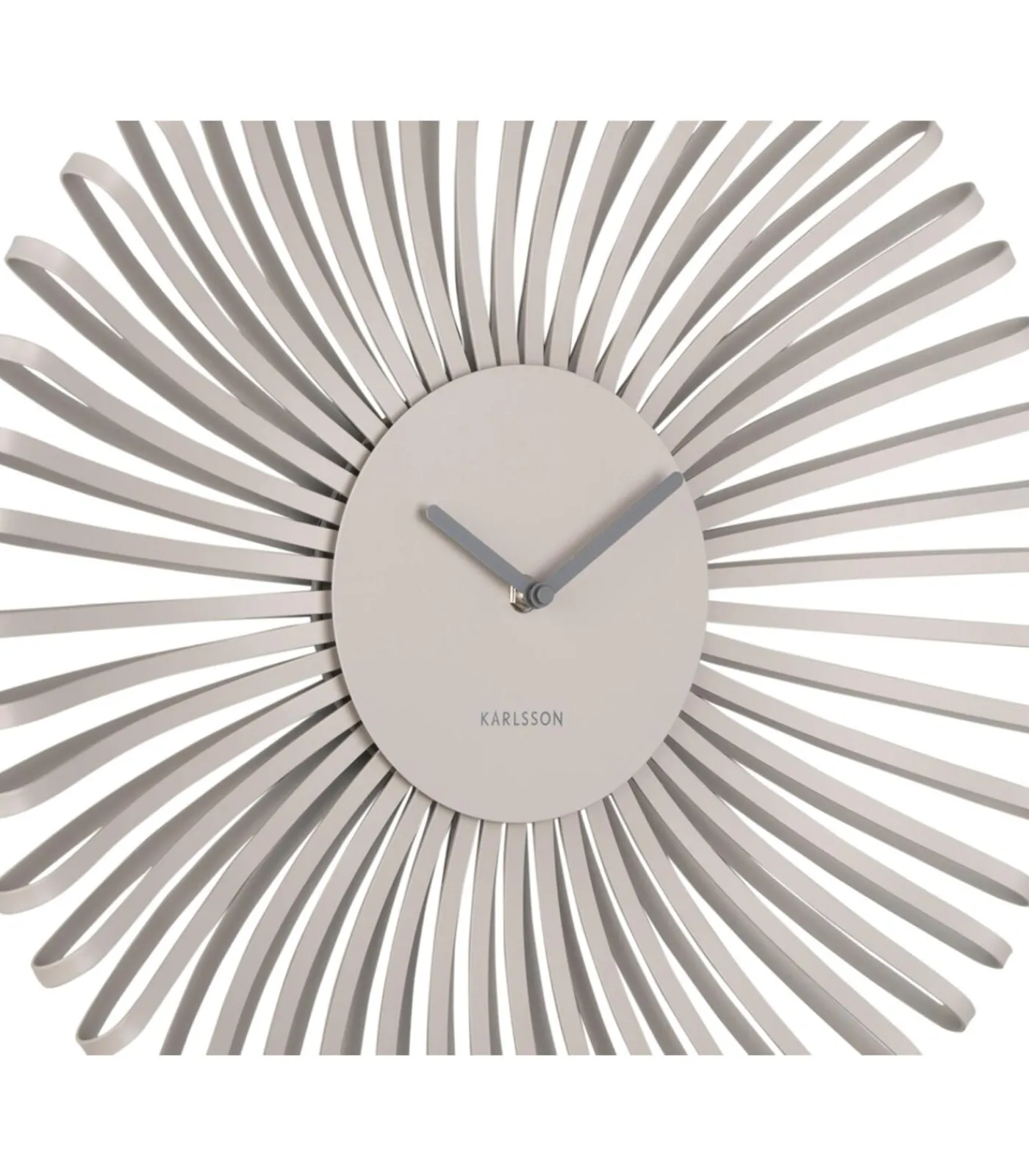 Online Wandklok Polo - Grijs - 48x48x48cm Klokken