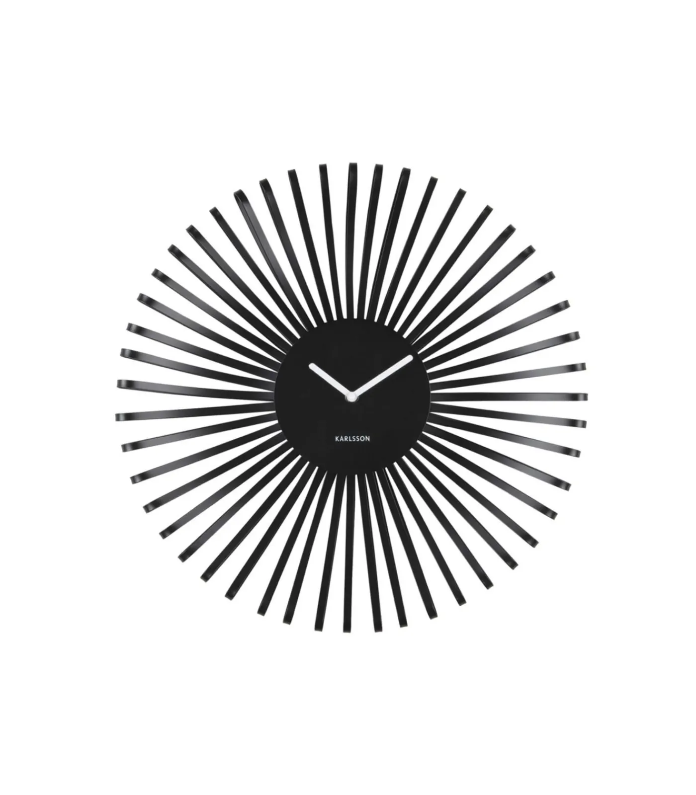 Hot Wandklok Polo - Zwart - 48x48x48cm Klokken