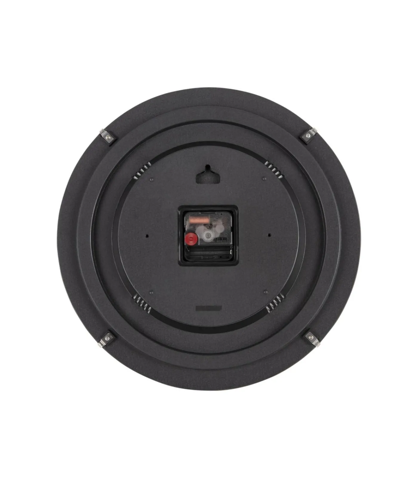 Best Wandklok Realista Dome - Zwart - 35x35x35cm Klokken