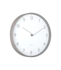 Online Wandklok Sencillez - Donkergrijs - Ø30cm Klokken