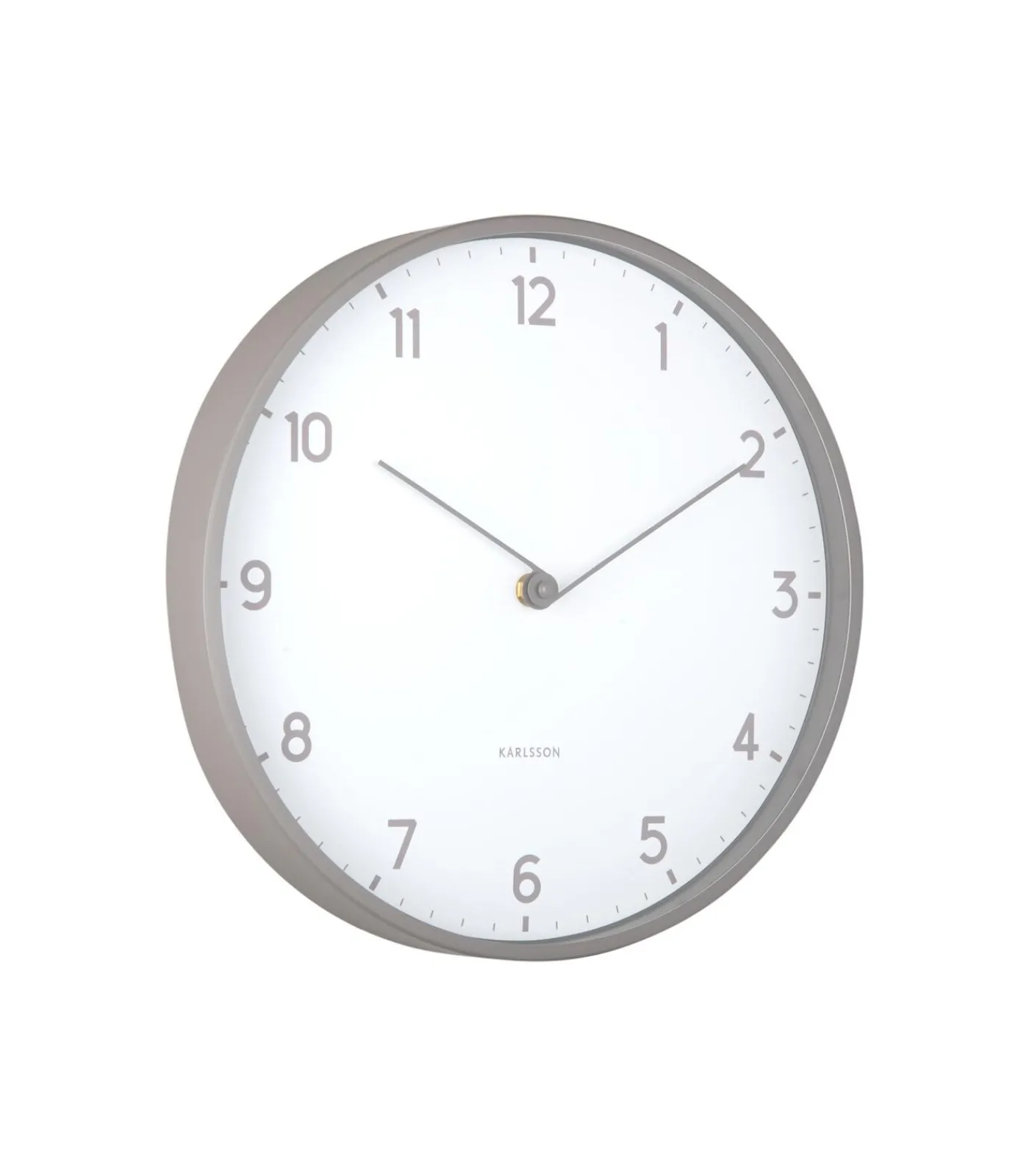 Online Wandklok Sencillez - Donkergrijs - Ø30cm Klokken