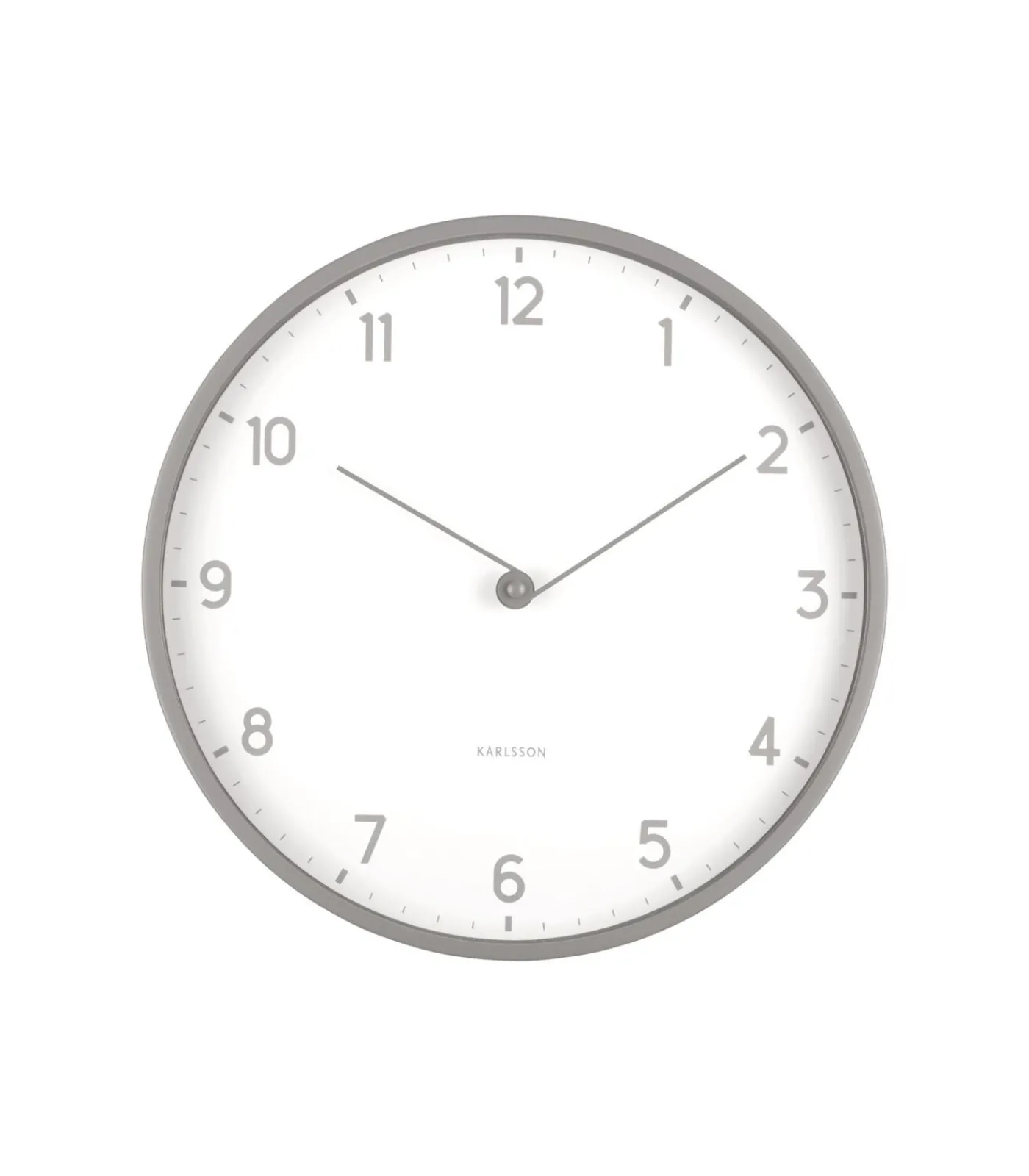 Online Wandklok Sencillez - Donkergrijs - Ø30cm Klokken