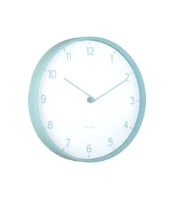 Sale Wandklok Sencillez - Mistig blauw - Ø30cm Klokken