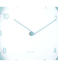 Sale Wandklok Sencillez - Mistig blauw - Ø30cm Klokken