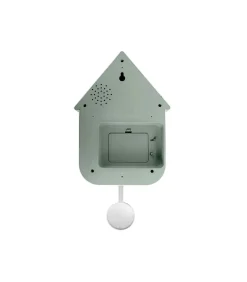 Clearance Wandklok Solo Color Cuckoo - Jadegrijs - 6x21,5x41cm Klokken