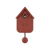 New Wandklok Solo Color Cuckoo - Bordeaux - 6x21,5x41cm Klokken