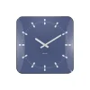 Discount Wandklok Sucinto Dome Square - Blauw - 35x35x35cm Klokken