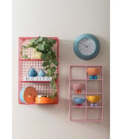 Outlet Wandklok Tender Rib - Mistig blauw - Ø25cm Klokken