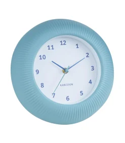 Outlet Wandklok Tender Rib - Mistig blauw - Ø25cm Klokken