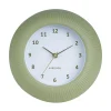 Best Wandklok Tender Rib - Theegroen - Ø25cm Klokken