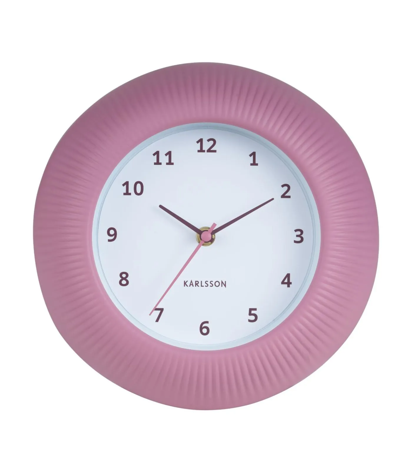 Discount Wandklok Tender Rib - Warmroze - Ø25cm Klokken