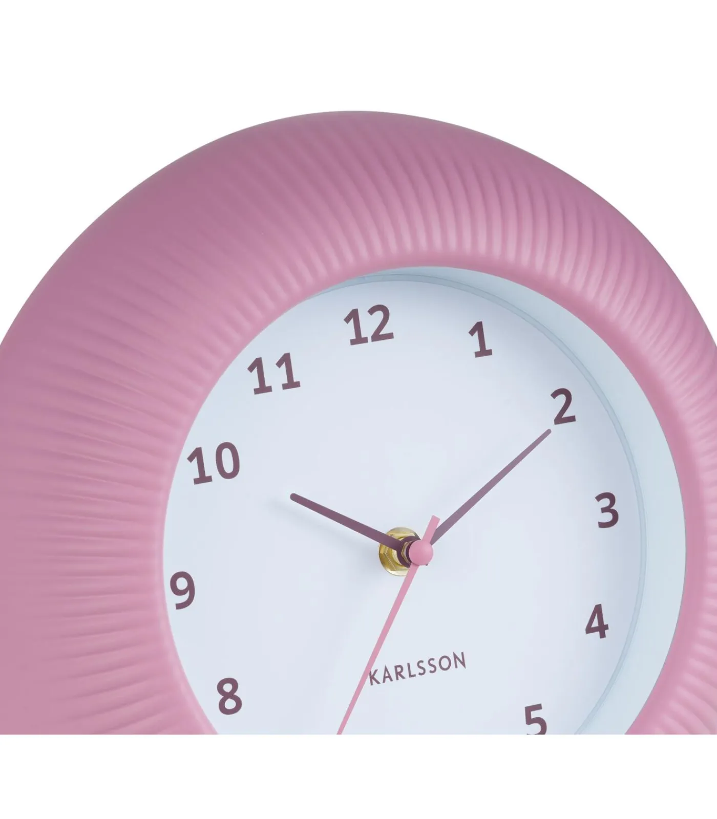 Discount Wandklok Tender Rib - Warmroze - Ø25cm Klokken