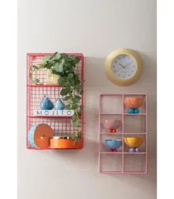 Clearance Wandklok Tender Rib - Zachtgeel - Ø25cm Klokken