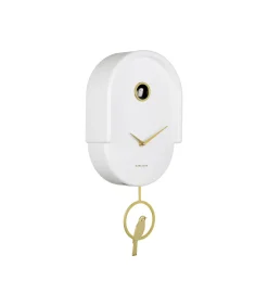 Wandklok Tweet - Wit - 20x8.5x42cm Klokken